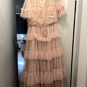 Ivy City Co. NWT  Whimsical Dress in Blush XXL
